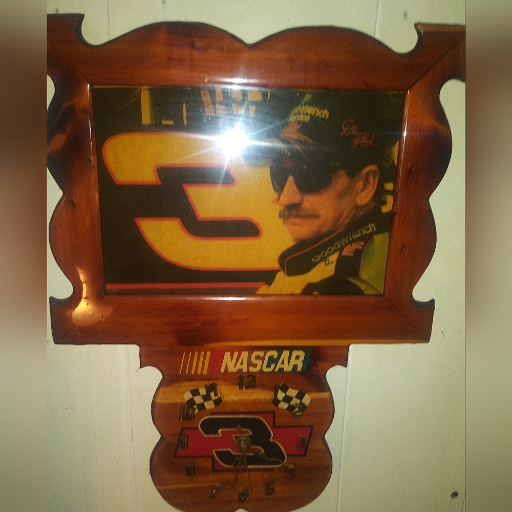 Dale Earnhardt clock